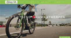 Desktop Screenshot of ibike.be